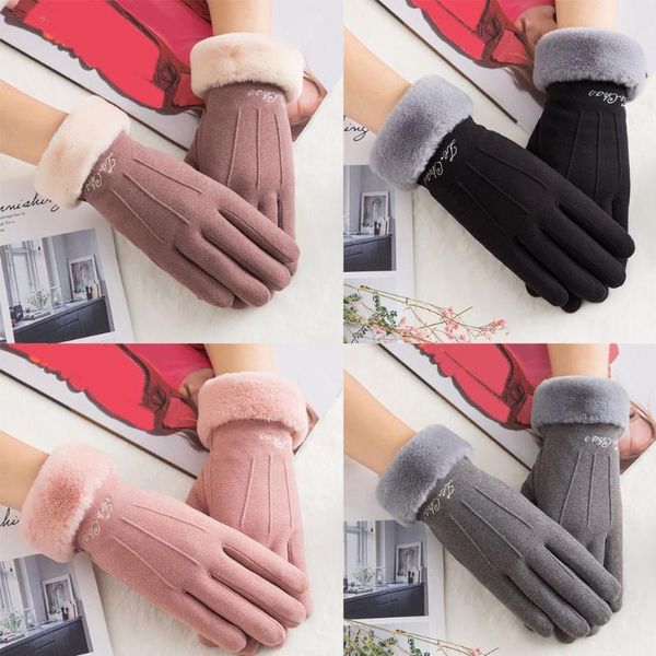women glove winter elegant keep warm gloves wrist mittens driving ski glove full finger solid mittens guantes hiver femme, Blue;gray
women glove winter elegant keep warm gloves wrist mittens driving ski glove full finger solid mittens guantes hiver femme, Blue;gray