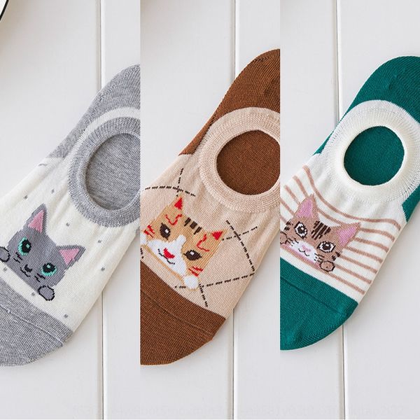 spring and summer new cotton cartoon boat animal cat head female invisible sockssilicone invisible sockssocks non-slip silicone socks c8v92, Black
spring and summer new cotton cartoon boat animal cat head female invisible sockssilicone invisible sockssocks non-slip silicone socks c8v92, Black