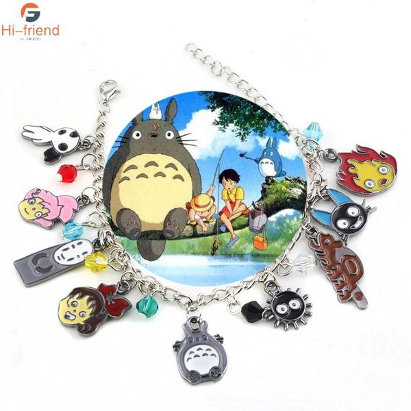 charm bracelets japanese classic anime jewelry delivery service glamour crystal tonari no totoro bracelet for kid girls gift, Golden;silver
charm bracelets japanese classic anime jewelry delivery service glamour crystal tonari no totoro bracelet for kid girls gift, Golden;silver