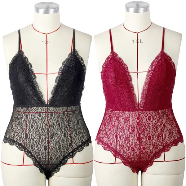 women's shapers large size underwear lace perspective belt one-piece clothing selling point in europe and america, Black;white
women's shapers large size underwear lace perspective belt one-piece clothing selling point in europe and america, Black;white