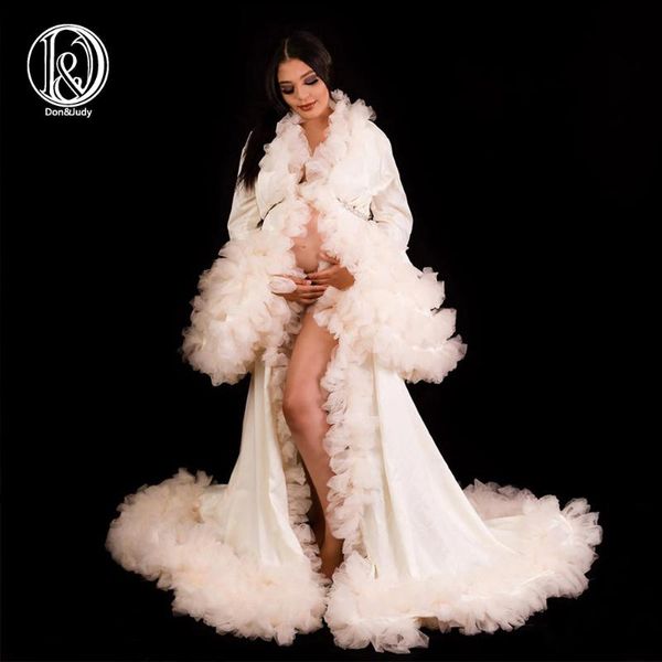 don&judy long sleeve tulle maternity dress pgraphy dress party gown for pregnant woman prom dresses custom size, White
don&judy long sleeve tulle maternity dress pgraphy dress party gown for pregnant woman prom dresses custom size, White