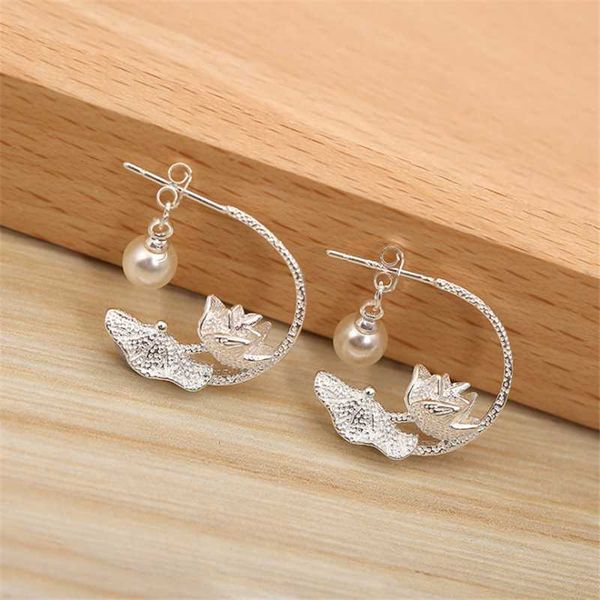 korean fashion ethnic lotus pearl stud earrings unique beautiful moda feminina hanging female earrings, Golden;silver
korean fashion ethnic lotus pearl stud earrings unique beautiful moda feminina hanging female earrings, Golden;silver