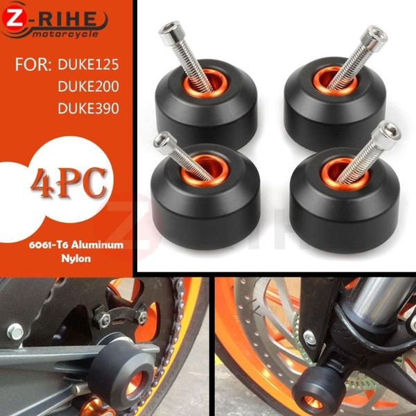 for duke 390 duke 125 200 motorcycle front and rear fork wheel frame slider crash pad protector dirt bike falling protection
for duke 390 duke 125 200 motorcycle front and rear fork wheel frame slider crash pad protector dirt bike falling protection