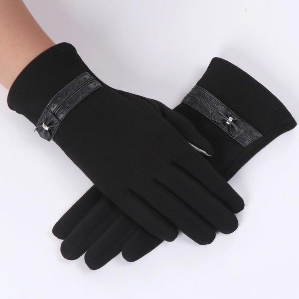 JAYCOSIN Gloves Women Ladies Luxury Bowknot Winter Warm Mittens Elegant Lady Winter Gloves Solid PU Leather Women 20FEB17, Blue;gray
JAYCOSIN Gloves Women Ladies Luxury Bowknot Winter Warm Mittens Elegant Lady Winter Gloves Solid PU Leather Women 20FEB17, Blue;gray