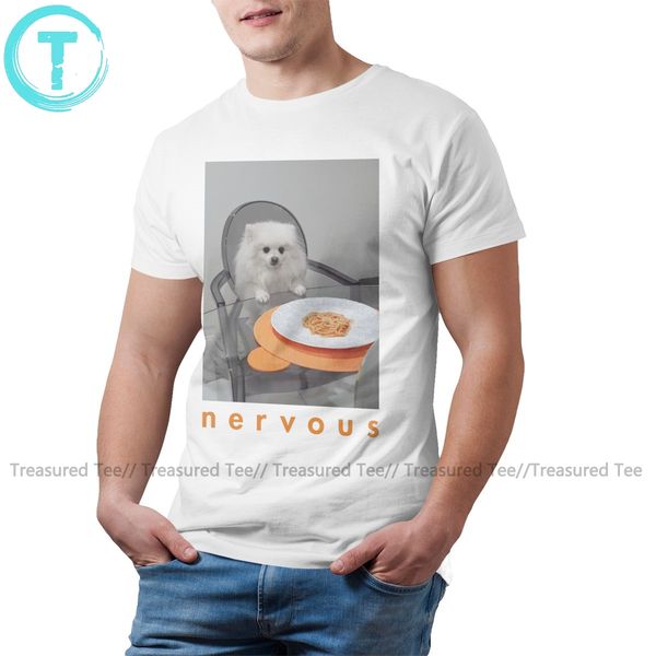 pomeranian t shirt nervous dinner with white dog t-shirt 100 cotton short sleeves tee shirt fun graphic tshirt
pomeranian t shirt nervous dinner with white dog t-shirt 100 cotton short sleeves tee shirt fun graphic tshirt