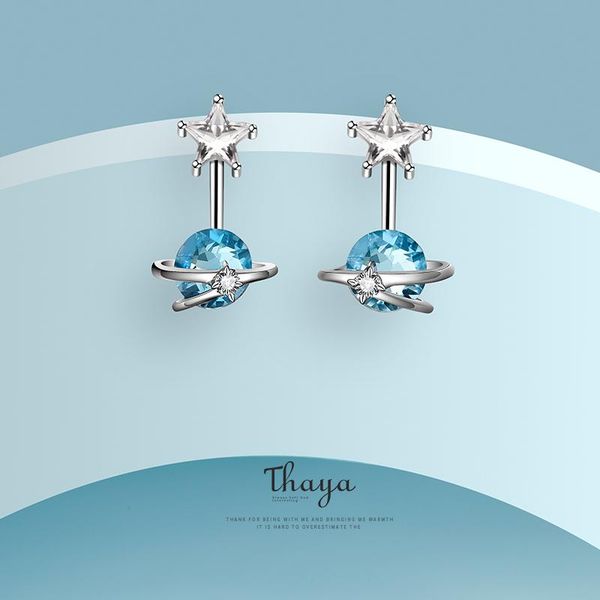 Thaya Fantasy Jewelry Design Earring 925 Silver Bohemia Blue Zircon Earring for Women Special Design Fashion Jewelry CX200624
Thaya Fantasy Jewelry Design Earring 925 Silver Bohemia Blue Zircon Earring for Women Special Design Fashion Jewelry CX200624