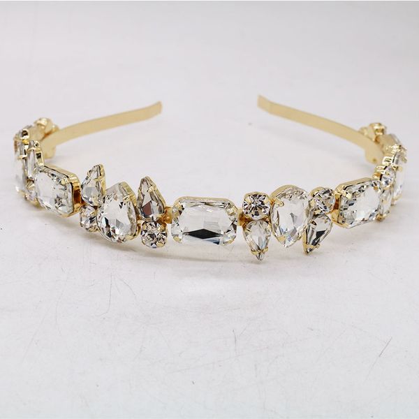 2020 hairband baroque luxury multicolor crystal headband vintage metal headdress fashion hair jewelry wedding accessories bijoux, Golden;silver
2020 hairband baroque luxury multicolor crystal headband vintage metal headdress fashion hair jewelry wedding accessories bijoux, Golden;silver