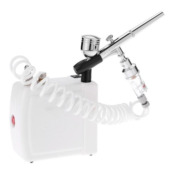 meterk 110-240 портативный airbrush гравитационной подачи краскопульта двойного действия пескоструйный для art краска макияж маникюр craft c
meterk 110-240 портативный airbrush гравитационной подачи краскопульта двойного действия пескоструйный для art краска макияж маникюр craft c
