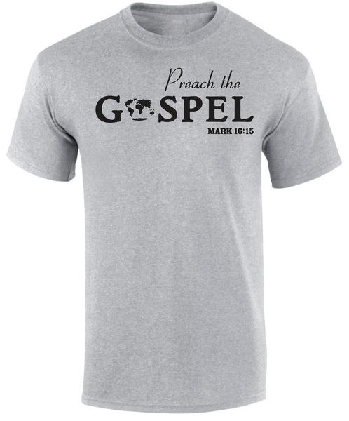 fashion men t shirt preach the gospel to the world christian jesus christ evangelism men's t shirt summer t-shirt
fashion men t shirt preach the gospel to the world christian jesus christ evangelism men's t shirt summer t-shirt