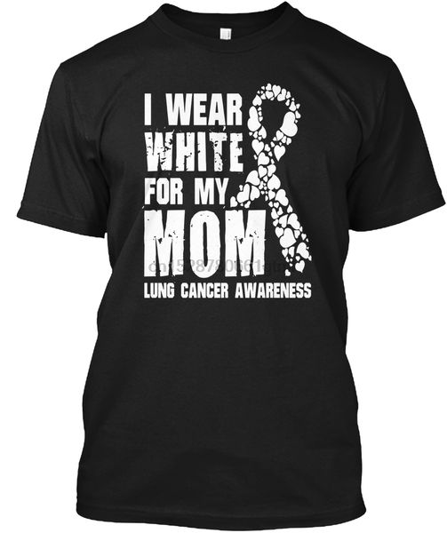 men t shirt lung cancer awareness t shirt - i wear white for my mom_black women t-shirt
men t shirt lung cancer awareness t shirt - i wear white for my mom_black women t-shirt