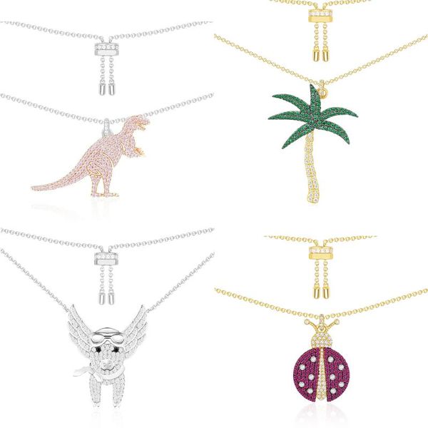 kakany 2020 new original 1: 1 high-quality production of dinosaurs, insects, elephant necklaces women's fashion popular jewelry, Silver
kakany 2020 new original 1: 1 high-quality production of dinosaurs, insects, elephant necklaces women's fashion popular jewelry, Silver