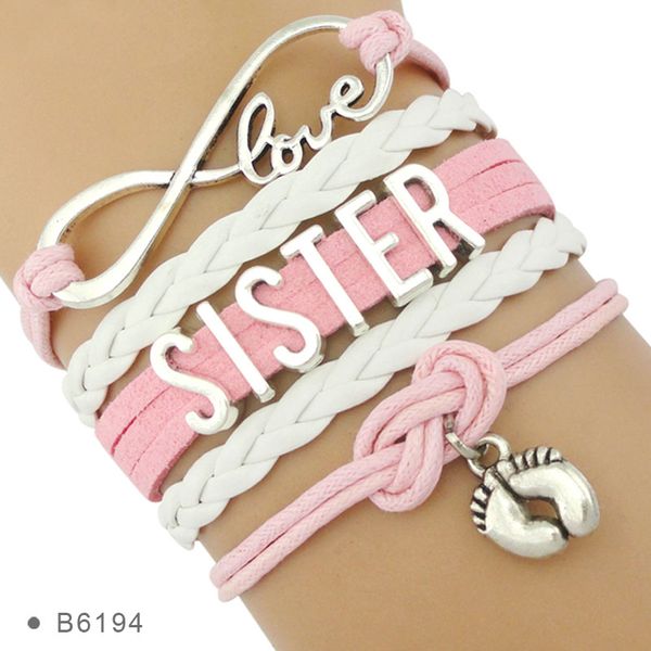 charm bracelets infinity love little middle big sister friends for women, Golden;silver
charm bracelets infinity love little middle big sister friends for women, Golden;silver