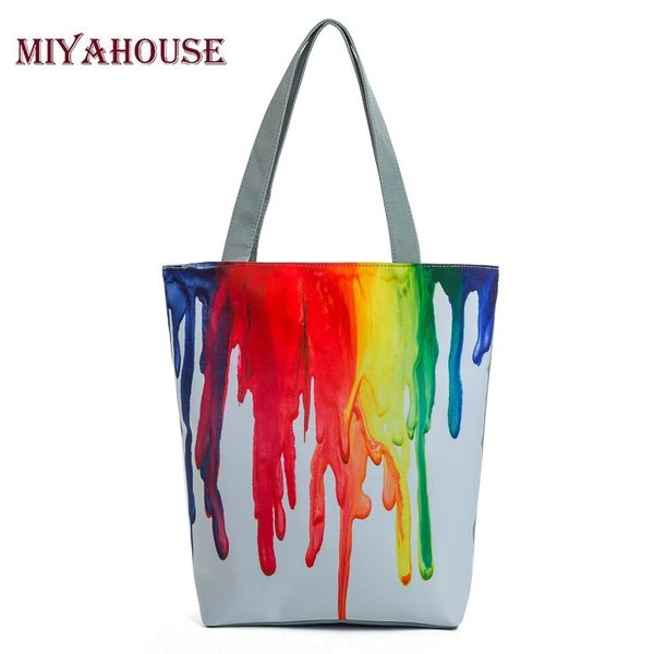 miyahouse fashion painting canvas bags for women 2020 colorful shoulder bag women large capacity shopping bag female casual tote
miyahouse fashion painting canvas bags for women 2020 colorful shoulder bag women large capacity shopping bag female casual tote