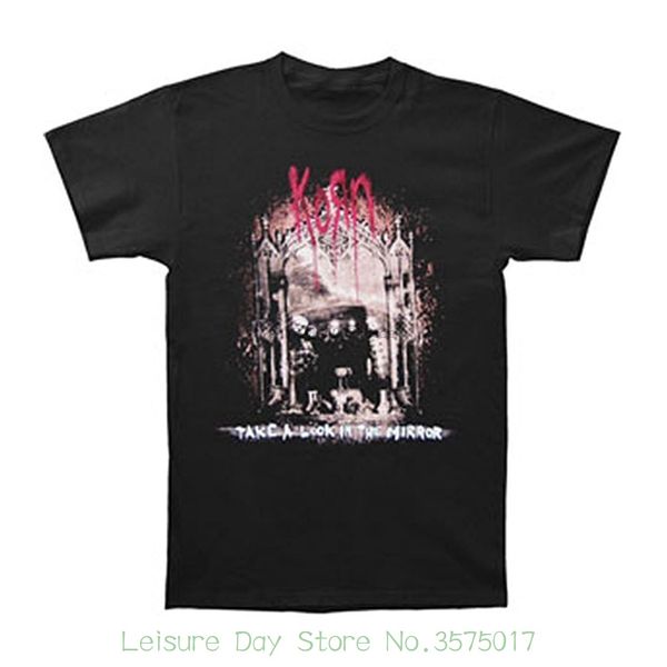 new mens spring summer dress short sleeve casual korn men mirror image t-shirt black
new mens spring summer dress short sleeve casual korn men mirror image t-shirt black