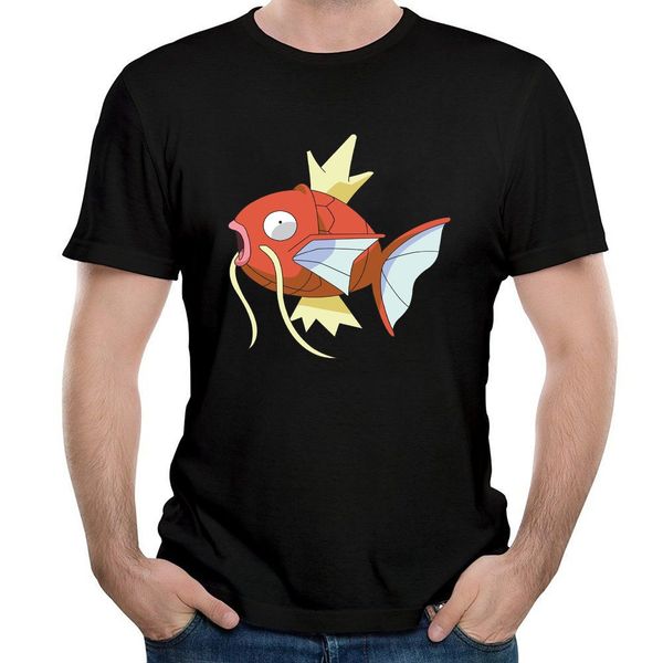 men's magikarp fish t shirts black