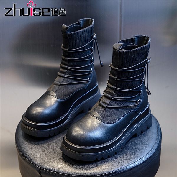 boots women 2020 new autumn and winter british style retro thick-soled boots casual leather women's shoe, Black
boots women 2020 new autumn and winter british style retro thick-soled boots casual leather women's shoe, Black