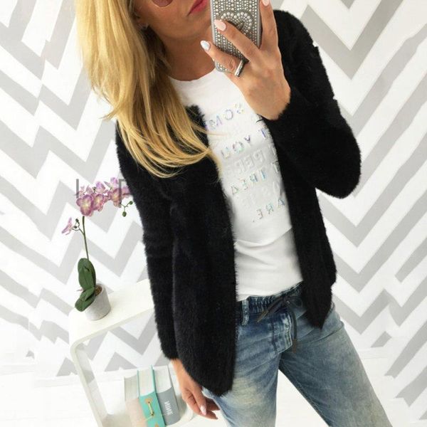 long sleeve knitted cardigan poncho tricot loose outwear autumn winter casual women warm sweaters drop shipping, White;black
long sleeve knitted cardigan poncho tricot loose outwear autumn winter casual women warm sweaters drop shipping, White;black