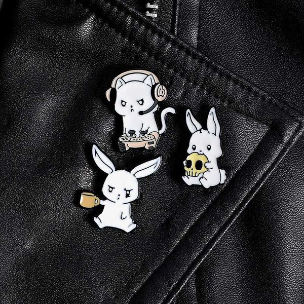 cute cartoon white pin brooch badge personality lapel pin accessories cowboy clothes bag hat jewelry gift for children, Gray
cute cartoon white pin brooch badge personality lapel pin accessories cowboy clothes bag hat jewelry gift for children, Gray