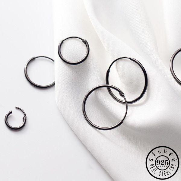 hoop & huggie mens 925 sterling silver kpop round circle ear rings earings trendy korean black color hoops piercing earrings for women, Golden;silver
hoop & huggie mens 925 sterling silver kpop round circle ear rings earings trendy korean black color hoops piercing earrings for women, Golden;silver