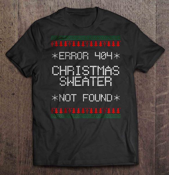 men funny t shirt fashion tshirt error 404 christmas sweater not found software engineer version women t-shirt
men funny t shirt fashion tshirt error 404 christmas sweater not found software engineer version women t-shirt