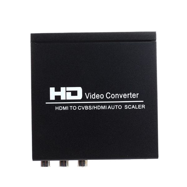 hdmi to cvbs av/hdmi auto scaler support ntsc/ pal hd video converter for tv,vhs, vcr,dvd recorders
hdmi to cvbs av/hdmi auto scaler support ntsc/ pal hd video converter for tv,vhs, vcr,dvd recorders