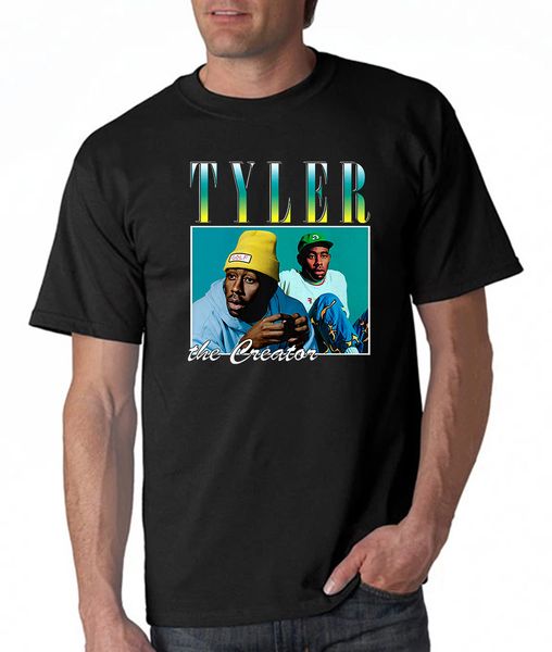 tyler the creator black t shirt s - 2xl