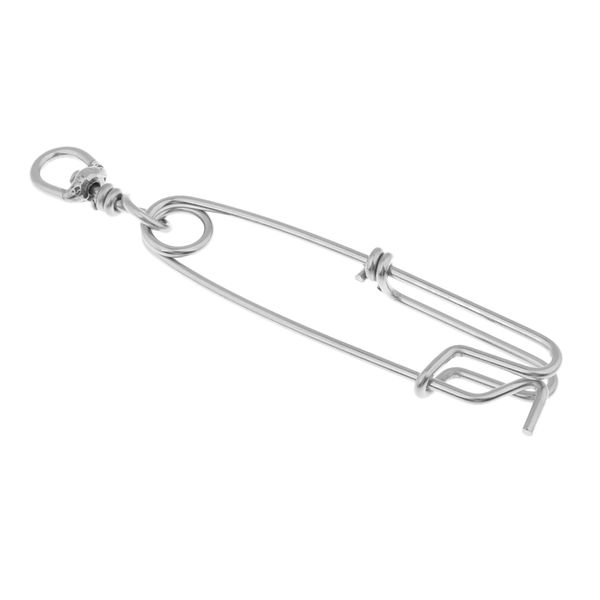 stainless steel long line clips fishing connector fishing tackle ocean boat fishing 13cm
stainless steel long line clips fishing connector fishing tackle ocean boat fishing 13cm