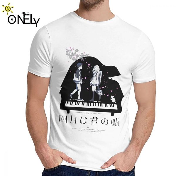 you lie in april shigatsu wa kimi no uso tee shirt casual o-neck graphic for men natural cotton classic s-6xl tee 
you lie in april shigatsu wa kimi no uso tee shirt casual o-neck graphic for men natural cotton classic s-6xl tee