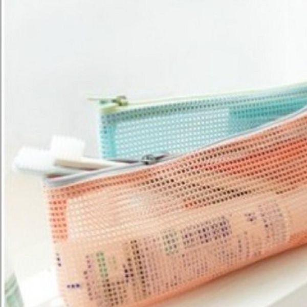 fashion portable mesh women cosmetic bag toothbrush pencil lipstick toiletry makeup storage organizer light purse pouch
fashion portable mesh women cosmetic bag toothbrush pencil lipstick toiletry makeup storage organizer light purse pouch