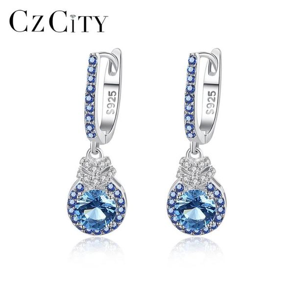 hoop & huggie czcity small blue earrings for women dating party 100% 925 sterling silver drop water shape earring jewelry gifts se0226, Golden;silver
hoop & huggie czcity small blue earrings for women dating party 100% 925 sterling silver drop water shape earring jewelry gifts se0226, Golden;silver