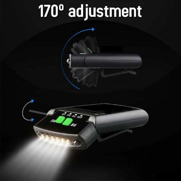 headlamps clip on hat waterproof camping bright 6 led head lamp rotatable outdoor light battery display sensor usb rechargeable cycling
headlamps clip on hat waterproof camping bright 6 led head lamp rotatable outdoor light battery display sensor usb rechargeable cycling