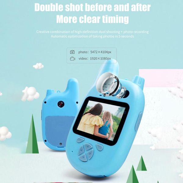 child mini smart video digital camera high definition camera pgraphy toys walkie talkie for children birthday present
child mini smart video digital camera high definition camera pgraphy toys walkie talkie for children birthday present