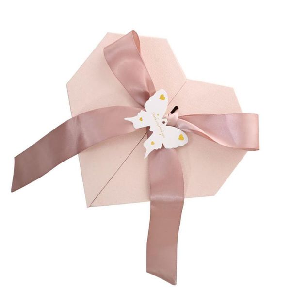 1pc heart shaped gift box creative christmas present case candy box (pink
1pc heart shaped gift box creative christmas present case candy box (pink