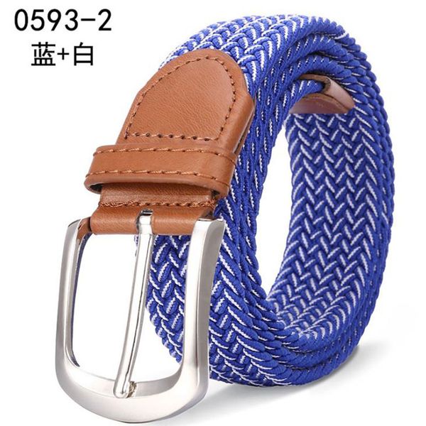 2020 new multi-color men's and women's belt woven belt elastic canvas needle buckle versatile casual men's and women's, Black;brown
2020 new multi-color men's and women's belt woven belt elastic canvas needle buckle versatile casual men's and women's, Black;brown
