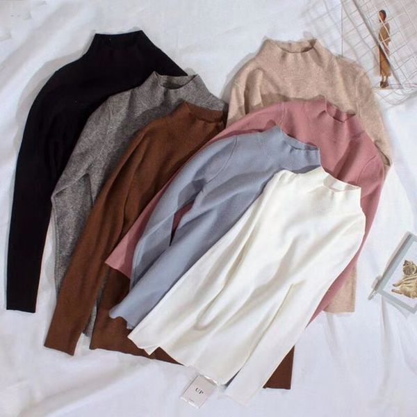 2020 cashmere knitted women sweater pullovers turtleneck autumn winter basic women sweaters korean style slim fit black, White;black
2020 cashmere knitted women sweater pullovers turtleneck autumn winter basic women sweaters korean style slim fit black, White;black