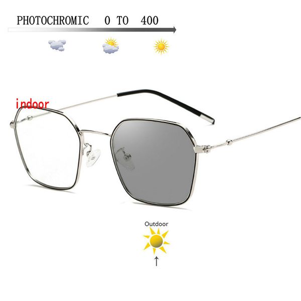 pchromic finished myopia glasses psensitive chameleon anti-glare change color lens prescription glasses fml, Silver
pchromic finished myopia glasses psensitive chameleon anti-glare change color lens prescription glasses fml, Silver