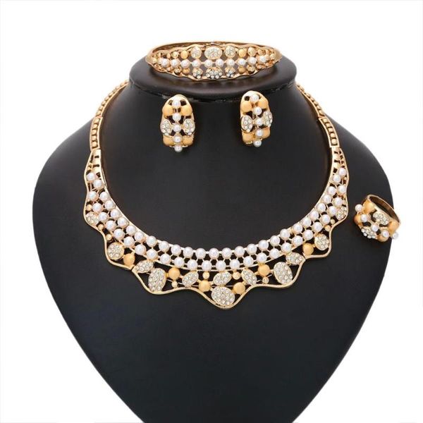 fashion new white imitation pearl jewelry sets charm bride wedding women necklace earrings italy dubai jewelry accessories, Silver
fashion new white imitation pearl jewelry sets charm bride wedding women necklace earrings italy dubai jewelry accessories, Silver