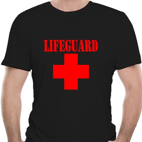 lifeguard t shirt lifeguard t-shirt graphic 100 cotton tee shirt xxx men short sleeve classic cute tshirt 8980a