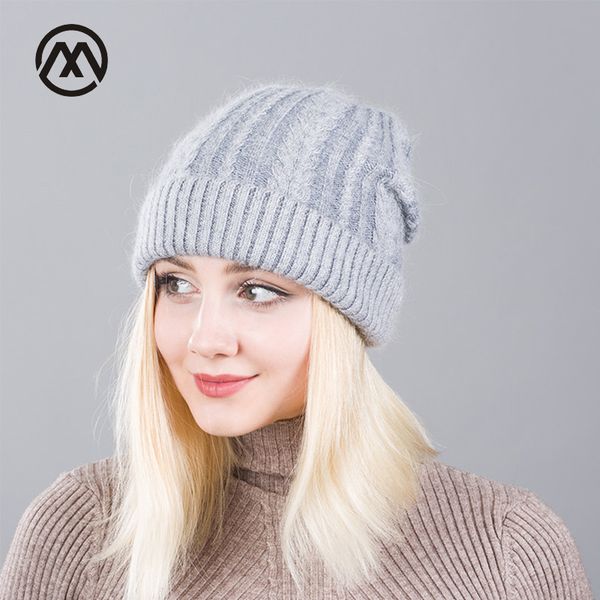 soft fur knitted hat women winter thick warm knitted cap wool beanie hat outdoor sport mixed color skullies beanie gorro, Blue;gray
soft fur knitted hat women winter thick warm knitted cap wool beanie hat outdoor sport mixed color skullies beanie gorro, Blue;gray