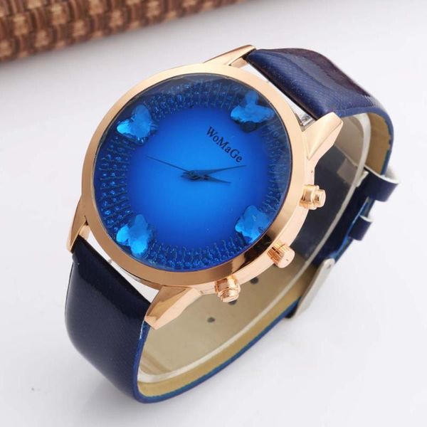 womage watch fashion blue women watches crystal women's watches leather band quartz relogio montres femme dames horloge, Slivery;brown
womage watch fashion blue women watches crystal women's watches leather band quartz relogio montres femme dames horloge, Slivery;brown