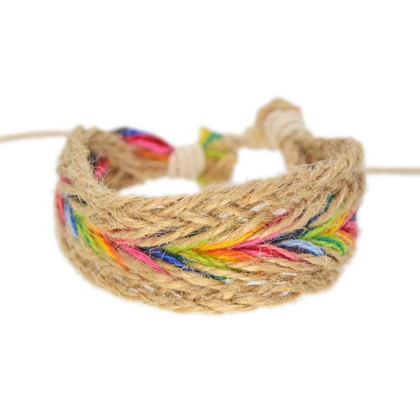 abl164(1), folk cotton fiber braided rainbow color bracelets friendship bohemian handweave cotton rope ethnic pulseras, Black
abl164(1), folk cotton fiber braided rainbow color bracelets friendship bohemian handweave cotton rope ethnic pulseras, Black