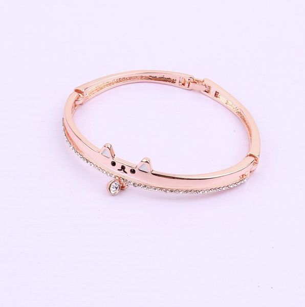 charm bracelets trendy stainless steel cat bracelet charms crystal personality geometric animal jewelry ears female bangle chain, Golden;silver
charm bracelets trendy stainless steel cat bracelet charms crystal personality geometric animal jewelry ears female bangle chain, Golden;silver