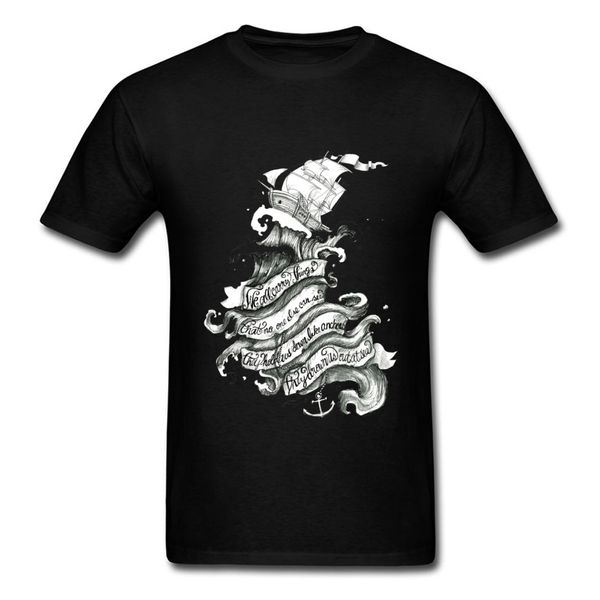 2018 new vintage style men t-shirt black sea great wave & sailboat print cartoon t shirt cool birthday presents
2018 new vintage style men t-shirt black sea great wave & sailboat print cartoon t shirt cool birthday presents