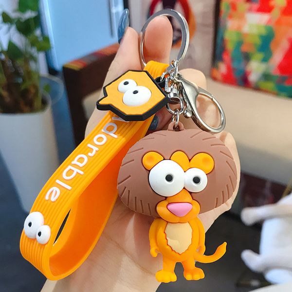 cute big small eyes lion doll keychain female girl cartoon epoxy key chain bag car pendant key ring couple keyrings accessories, Silver
cute big small eyes lion doll keychain female girl cartoon epoxy key chain bag car pendant key ring couple keyrings accessories, Silver