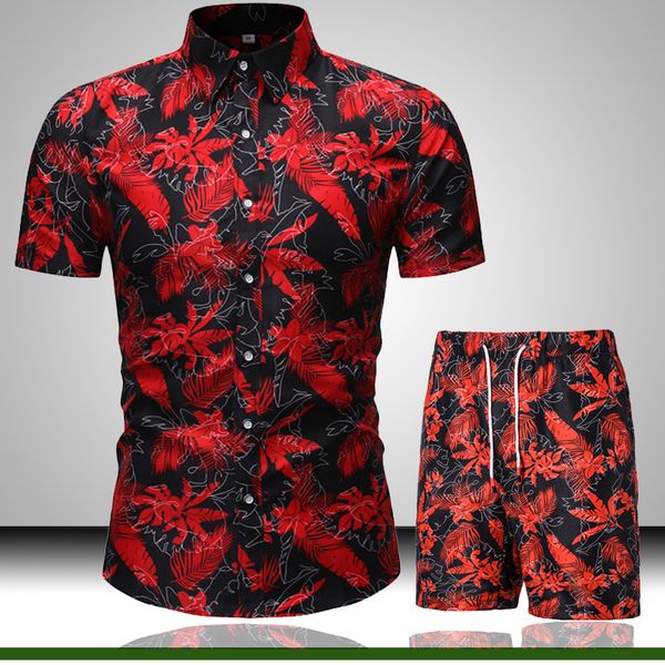 mens summer fashion floral print men+shorts 2 pcs suits men short sleeve shirts casual male clothing sets tracksuit, Black;white
mens summer fashion floral print men+shorts 2 pcs suits men short sleeve shirts casual male clothing sets tracksuit, Black;white
