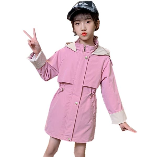 2021 spring autumn trench coat with hood for girls children hooded long jacket teenager kids clothes windbreaker girls 4-13 year, Blue;gray
2021 spring autumn trench coat with hood for girls children hooded long jacket teenager kids clothes windbreaker girls 4-13 year, Blue;gray