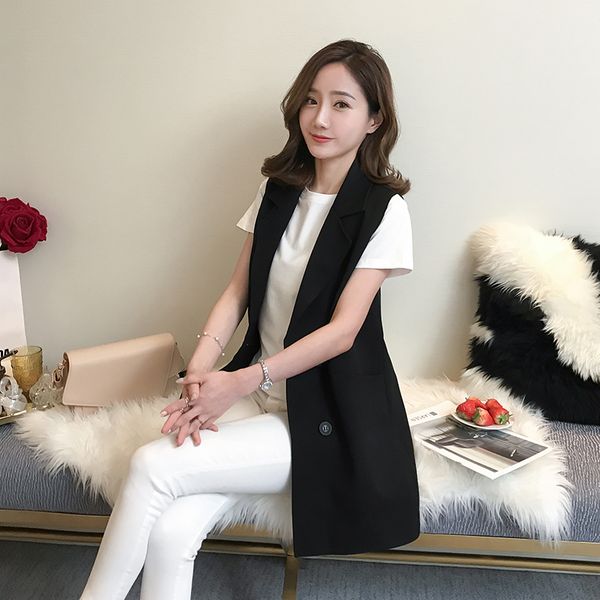 long double breasted coat outwear office ladies pocket blazer slim loose suit coat jacket women blazers female jackets elegant, White;black
long double breasted coat outwear office ladies pocket blazer slim loose suit coat jacket women blazers female jackets elegant, White;black