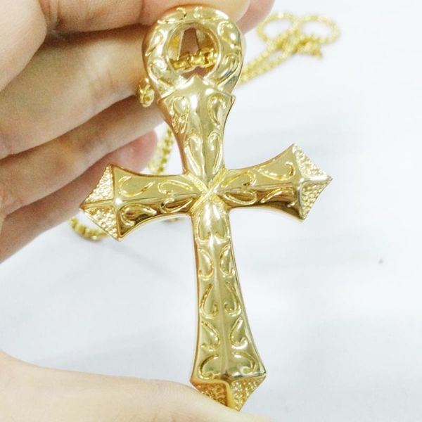 men chain christian jewelry gifts vintage cross crucifix jesus piece pendant & necklace gold color stainless steel, Silver
men chain christian jewelry gifts vintage cross crucifix jesus piece pendant & necklace gold color stainless steel, Silver