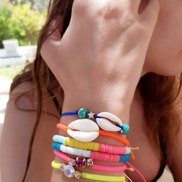 charm bracelets 2021 bohomian handmade shell friendship for women accessories fashion multicolor round bracelet wholesale, Golden;silver
charm bracelets 2021 bohomian handmade shell friendship for women accessories fashion multicolor round bracelet wholesale, Golden;silver