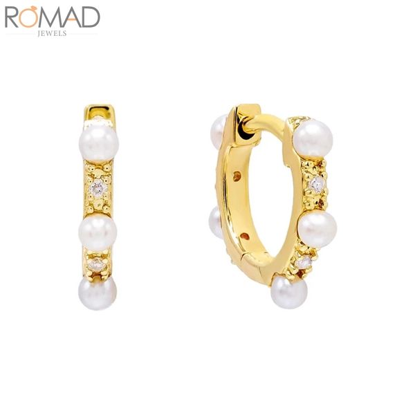 hoop & huggie romad 925 sterling silver earrings for women zircon pearl earring luxury earings s925 jewelry pendientes piercing cartilage, Golden;silver
hoop & huggie romad 925 sterling silver earrings for women zircon pearl earring luxury earings s925 jewelry pendientes piercing cartilage, Golden;silver